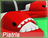 Shark Slippers! - Red