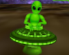 ! Male Green UFO Alien