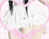 white layerable skirt <3