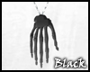 BLACK skelly hand neck M