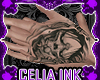 ` Hannya Hand Tattoo M