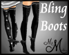 MM~ Black Bling Boots