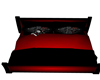 red/black cuddle bed