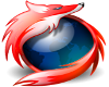Firefox Red Blue World