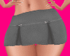Gray School Wool Skirt S