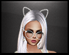 [S] White Cat Ears