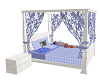 LC white blue Bed