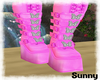 *SW* Pink Butterfly Boot
