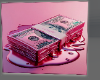 Pink Money Glow Canvas