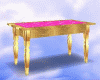 Princess gold&Pink table