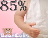 Kids shorter arms 85%