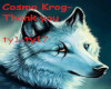 Cosmo Krog - Thank you