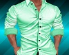 green mens shirt