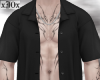 Black Shirt + Necklace