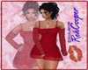 Dress red Liz XL