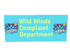 WildWInds Complaint Sign