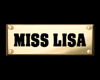 Miss Lisa GALLERY PLATE