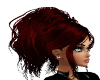 Red Dahlia Hair
