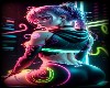 gamer girl neon wallpape