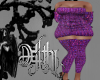 heiria dress purple