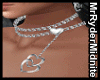 Hearts Necklace - Silver