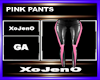 PINK PANTS