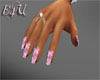 *E4U*Pink Dainty Nails