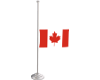 Canadian Flag Half Staff