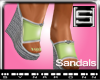 [S] Breezy Green Sandals
