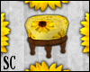 S|Sunflower Stool