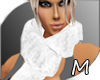 [M] scarf white