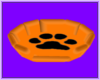 0140 PAW PET BED ORG