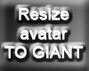 Resize Avatar To GIANT