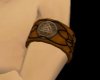 Leather Celtic armband L