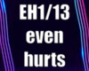 even if hurts love ue
