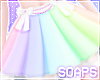 +Princess Skirt Rainbow