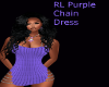 Rl Purple chain Dress