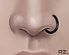 Black Nose Piercing