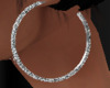 Silver Dimond Earrings
