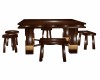 KQ Wooden Table & Chairs