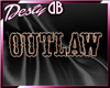 3d Outlaw Sign