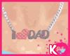 iK|I<3DAD Necklace