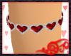 Ruby Heart Armband left