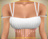 White Halter Top