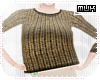 {J} Brown Knit Sweater