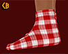 Red Socks Plaid (F)
