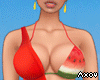 Fruity Swimsuit Red