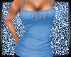 Blue Cool Tank Top