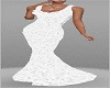 *White* Drap Dress