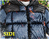🆔. Blue Puffer Jacket